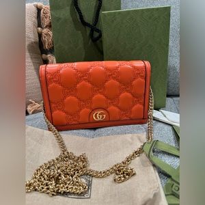 Gucci Metalasse Chain Wallet